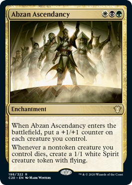 Abzan Ascendancy (Commander 2020 Ikoria) Light Play