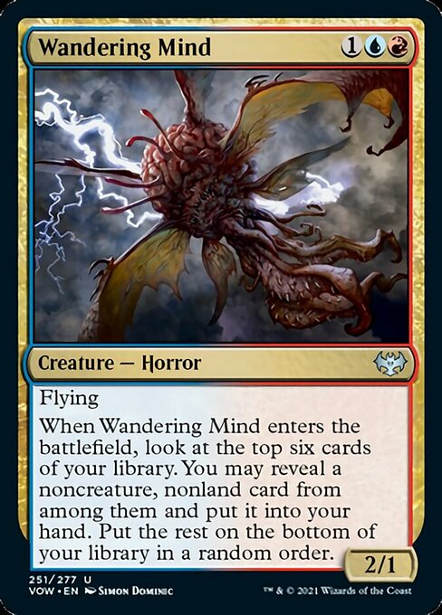 Wandering Mind (Innistrad: Crimson Vow) Near Mint