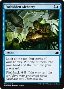 Forbidden Alchemy (Modern Masters 2017) Medium Play