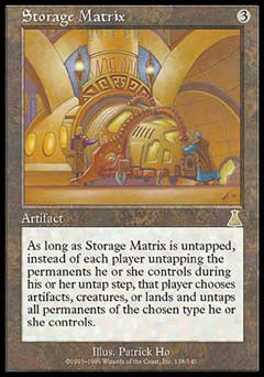 Storage Matrix (Urza's Destiny) Light Play