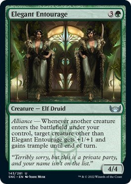 Elegant Entourage (Streets of New Capenna) Near Mint