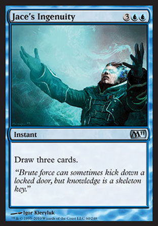 Jace's Ingenuity (Magic 2011 Core Set) Heavy Play