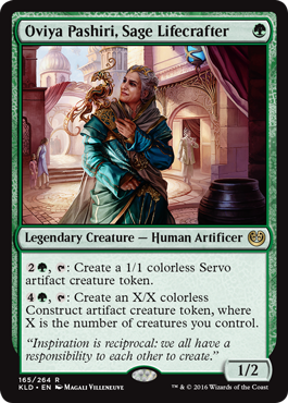 Oviya Pashiri, Sage Lifecrafter (Kaladesh) Medium Play