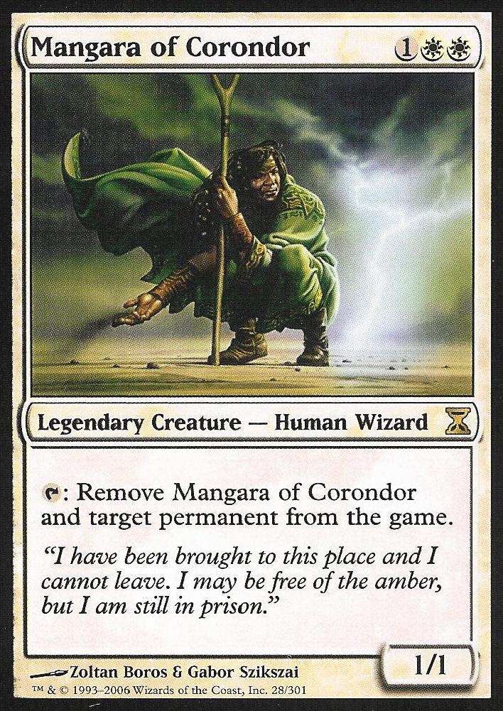 Mangara of Corondor (Time Spiral) Medium Play Foil