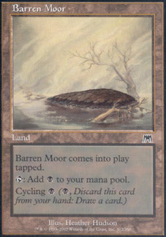 Barren Moor (Onslaught) Light Play Foil