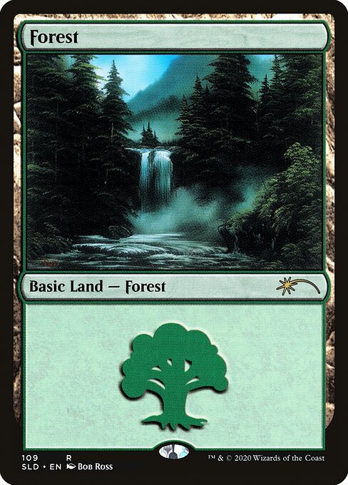 Forest 109 (Secret Lair) Near Mint