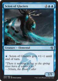 Scion of Glaciers (Khans of Tarkir) Near Mint Foil