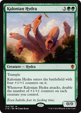 Kalonian Hydra (Commander 2016 Edition) Near Mint