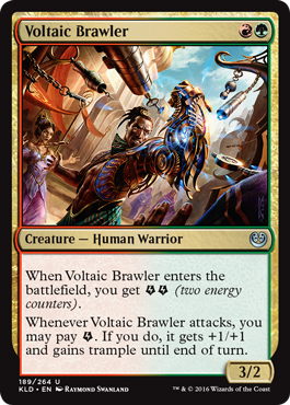Voltaic Brawler (Kaladesh) Medium Play