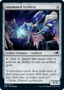 Automated Artificer (Kamigawa: Neon Dynasty) Medium Play