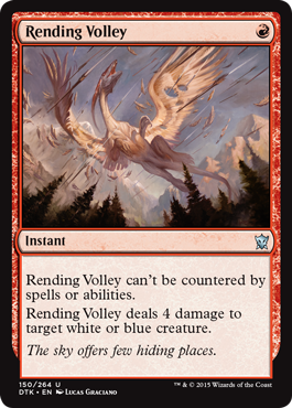 Rending Volley (Dragons of Tarkir) Light Play