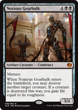 Noxious Gearhulk (Kaladesh) Medium Play