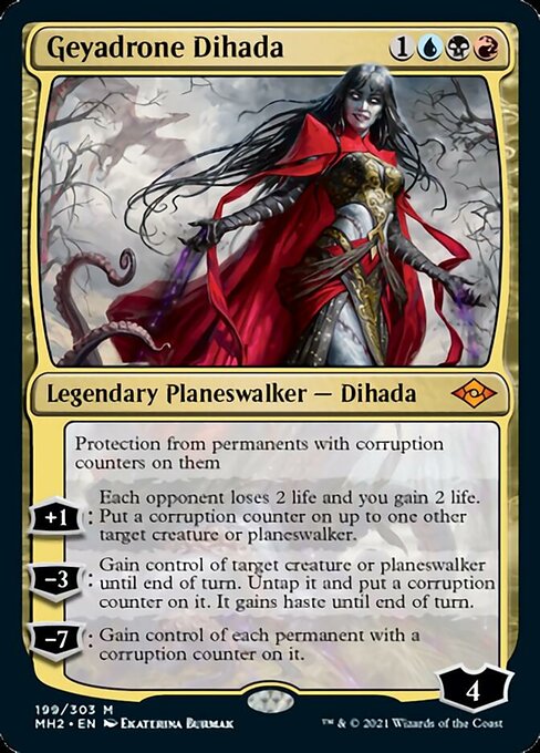 Geyadrone Dihada (Modern Horizons 2) Heavy Play