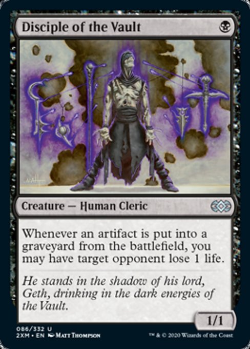 Disciple of the Vault (Double Masters) Near Mint