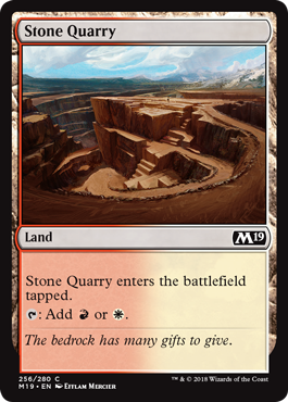 Stone Quarry (Magic 2019 Core Set) Near Mint