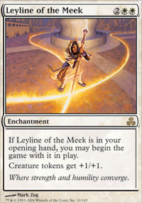 Leyline of the Meek (Guildpact) Light Play