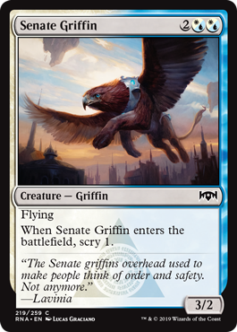 Senate Griffin (Ravnica Allegiance) Medium Play
