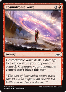 Cosmotronic Wave (Guilds of Ravnica) Near Mint
