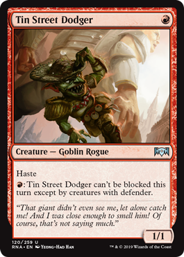 Tin Street Dodger (Ravnica Allegiance) Near Mint