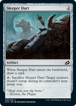 Sleeper Dart (Ikoria: Lair of Behemoths) Near Mint Foil