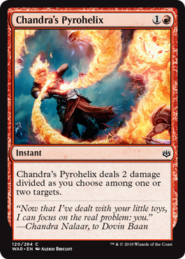 Chandra's Pyrohelix (War of the Spark) Near Mint