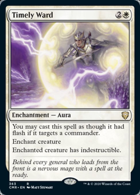 Timely Ward (Commander 2020 Commander Legends) Near Mint