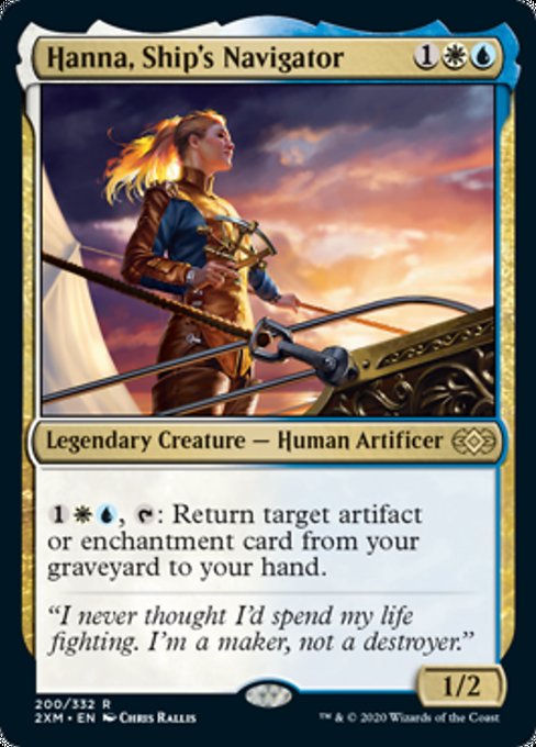 Hanna, Ship's Navigator (Double Masters) Near Mint