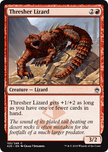 Thresher Lizard (Masters 25) Light Play Foil