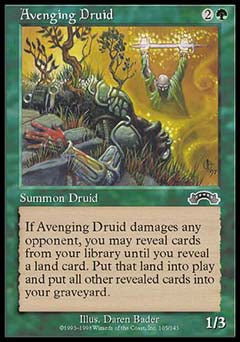 Avenging Druid (Exodus) Near Mint