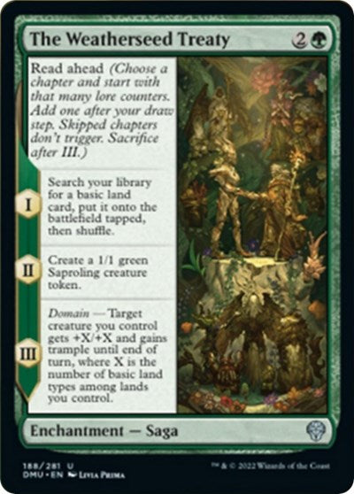 The Weatherseed Treaty (Dominaria United) Near Mint