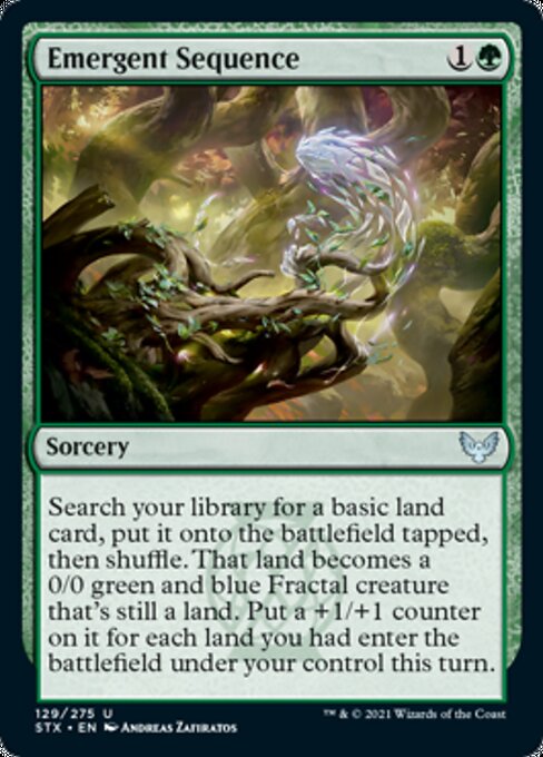 Emergent Sequence (Strixhaven) Near Mint Foil