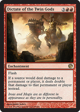 Dictate of the Twin Gods (Journey into Nyx) Near Mint