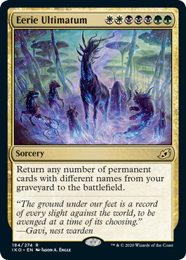 Eerie Ultimatum (Ikoria: Lair of Behemoths) Near Mint