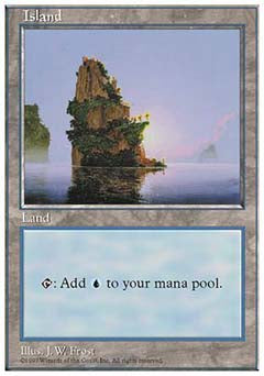 Island B (5th Edition) Medium Play