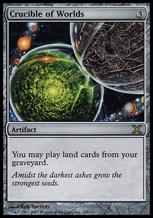 Crucible of Worlds (10th Edition) Medium Play