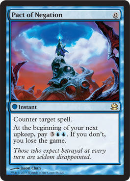 Pact of Negation (Modern Masters) Near Mint Foil