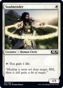 Soulmender (Magic 2020 Core Set) Medium Play