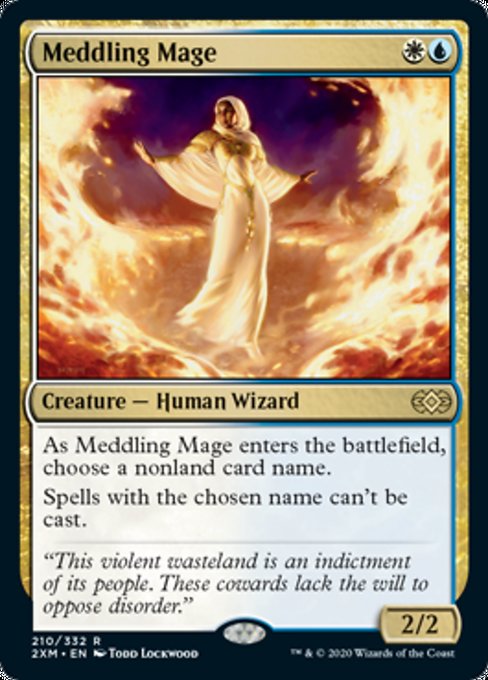 Meddling Mage (Double Masters) Near Mint