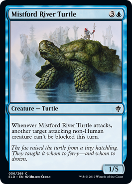 Mistford River Turtle (Throne of Eldraine) Light Play