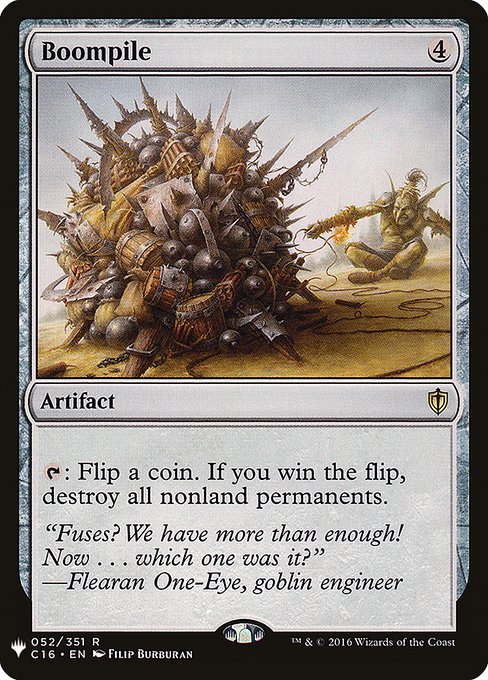 Boompile (Mystery Booster) Medium Play