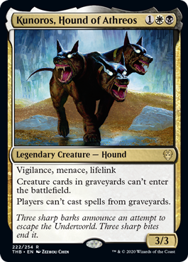 Kunoros, Hound of Athreos (Theros Beyond Death) Medium Play