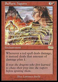 Sulfuric Vapors (Urza's Saga) Near Mint