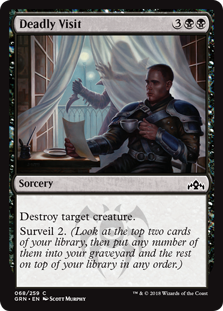 Deadly Visit (Guilds of Ravnica) Near Mint