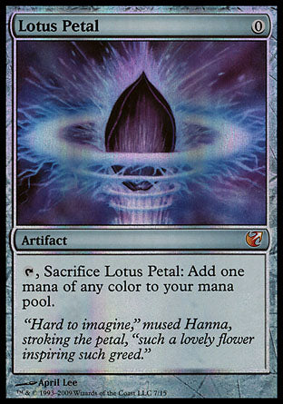 Lotus Petal (From the Vault: Exiled) Near Mint Foil