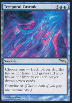 Temporal Cascade (Mirrodin) Near Mint Foil