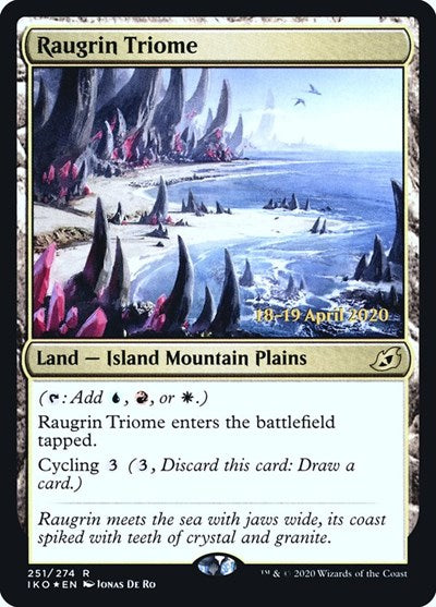 Raugrin Triome (Promos: Prerelease Cards) Near Mint Foil