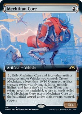 Mechtitan Core (Extended Art) (Kamigawa: Neon Dynasty) Near Mint