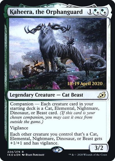 Kaheera, the Orphanguard (Promos: Prerelease Cards) Light Play Foil
