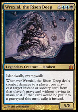 Wrexial, the Risen Deep (Commander) Light Play