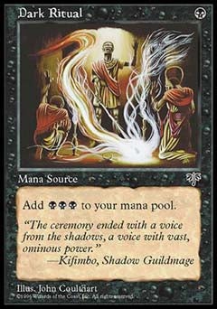 Dark Ritual (Mirage) Light Play